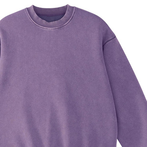 Sudadera Vintage con Lavado Ácido Personalizada, OEM ODM, Ropa Urbana, Cuello Redondo, Fabricante de Ropa de Marca Privada, Venta al Por Mayor - Product Image 5