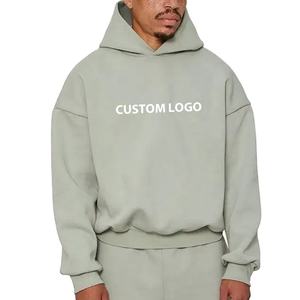 Sudaderas de Invierno Personalizables para Hombre de Primera Calidad, Impermeables, Transpirables, de Secado Rápido, Resistentes al Viento, Forradas de Algodón, Poliéster y Felpa, Casuales - Product Image 1