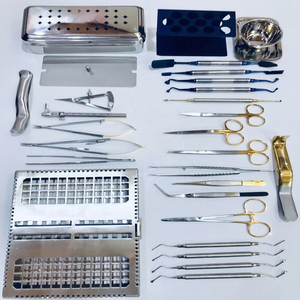 Juego de microinstrumentos Castroviejo, kit quirúrgico de oftalmología, instrumentos oculares de acero inoxidable de Pakistán, manuales, reutilizables, grado A+ - Product Image 3