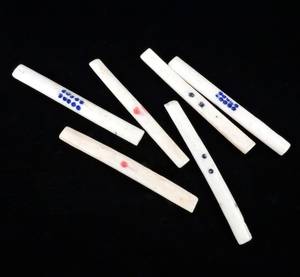 Hand <b>Crafted</b> Early Bone Game Pieces ~ Primitive Game Pieces ~ Handmade Game Pieces ~ Early Dice Bone Pieces ~ <b>Old</b> Gaming Pieces - Product Image 6