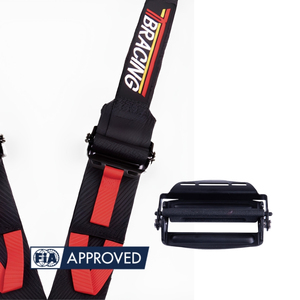Ajustador de Cinturón de Seguridad de Carreras Ultraligero de 3 Pulgadas Hecho en Taiwán, ADB 02, 133g, Acero S50C, Recubrimiento Negro E, ISO9001 2015, Suministro de Fábrica - Product Image 1