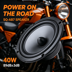Haut-parleur de voiture professionnel Marriola SQ-AB7 168 mm 4 ohms 40 W pour montage sur porte, mise à niveau du système audio du véhicule - Product Image 1