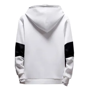 Pakistan Manufacturer Wholesale Winter Solid Custom Logo Embroidery Fleece Fabric Hoodies <b>for</b> <b>Men</b> - Product Image 2