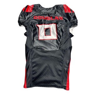 Maillot de football américain respirant imprimé grande taille à prix de gros, faible MOQ, vente chaude, 100 % polyester, vêtements de sport - Product Image 2