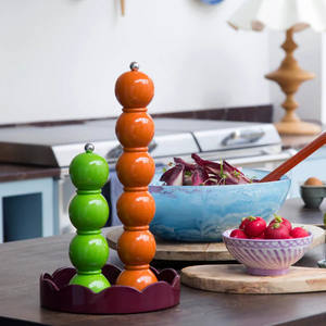 เครื่องบดพริกไทยและเกลือเคลือบเงาจากเวียดนามแบบขายส่ง พร้อมบริการปรับแต่งแบบ OEM/ODM มีสีสันหลากหลายและดีไซน์โดดเด่น - Product Image 2