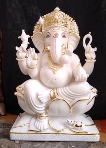 Marble Handmade Ganesh Ji Statue - Product Image 5