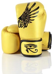 Guantes de Boxeo Fairtex Amarillos y Negros Hechos a Medida, Guantes Profesionales Ligeros para Entrenamiento, Sparring y MMA, Guantes de Boxeo Personalizados - Product Image 6
