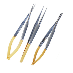 TC Castroviejo Microsurgery Set Needle Holder <b>Scissor</b> Forceps Stainless Steel Reusable Surgical Instruments for <b>Dog</b> Use Regal - Product Image 6