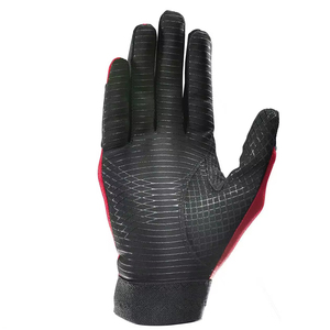 High Quality Adjustable Heavy Duty Baseball Batting Gloves Leather Full Finger Non-Slip Customized for <b>Outdoor</b> Sports - Product Image 6