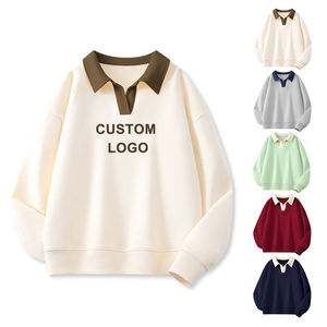 Premium Quality <b>Jumper</b> Oversized 330 Grams Drop Shoulder Sublimation Embroidery French Terry Sweatshirt Custom Winter - Product Image 1