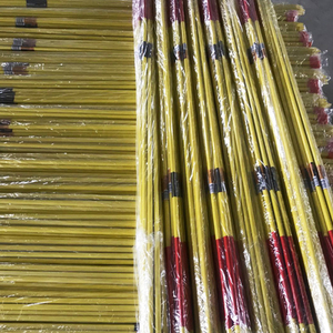 Piquets de marquage de voie en PRV avec bande réfléchissante, poteaux en fibre de verre renforcée, service de découpe, installation facile - Product Image 3