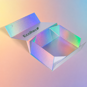 Custom Logo Embossed Shiny Holographic <b>Glossy</b> Matt Lamination Eco-Friendly Waterproof Recyclable <b>Paper</b> Rigid Corrugated - Product Image 1