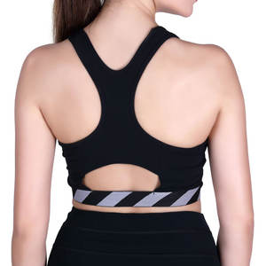 Sujetador Deportivo Transpirable de Alta Sujeción para Mujer con Tirantes Ajustables, Opción de Logotipo Frontal - Personalizable, de Secado Rápido, Sin Costuras, para Gimnasio y Yoga - Product Image 2