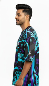 T-shirt de sublimation surdimensionné premium pour hommes, coupe ample urbaine, streetwear, tee-shirt tendance populaire - Product Image 5