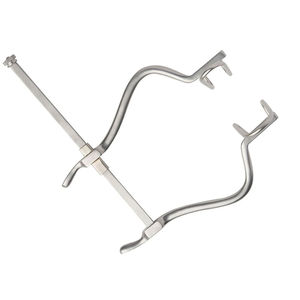 Rétracteur abdominal Gosset 140 mm à bras courbés en acier inoxydable, instrument chirurgical par Dentavex - Product Image 4