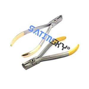 Cómo los alicates de utilidad, picos dentados curvos, Instrumentos dentales de ortodoncia, herramientas de laboratorio, excelente alta calidad - Product Image 2