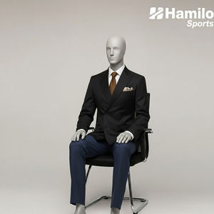 Traje de Hombre para Primavera y Otoño, Traje de Dos Piezas para el Trabajo, Elegante y Ajustado, Ropa para Ocasiones de Negocios - Product Image 2