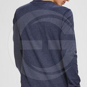 Sweat-shirt à capuche pour homme avec logo personnalisé, imperméable, col rond français, coupe ample, polyester/coton mélangé - Product Image 3
