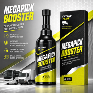 Additif carburant diesel coréen, améliorateur de cétane, nettoyant moteur, optimiseur de performance pour bus et camions diesel, marque privée OEM - Product Image 2