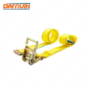 Sangle à cliquet en polyester de 2 pouces pour ATV et moto, capacité 4000 lbs, fixation facile sur rail E, Vietnam - Product Image 4