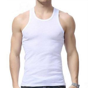 Débardeurs de sport respirants en coton pour hommes, débardeurs d'entraînement, sous-vêtements pour hommes - Product Image 2