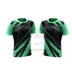 Camiseta Premium para Hombre, Cómoda, de Tela Spandex/Poliéster, Cuello Clásico, Manga Corta, Informal, con Estampado Tie-Dye, Tejido Grueso - Product Image 2