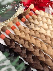 Extensiones de Cabello Virgen Vietnamita 100% Natural – Cabello Largo y Liso a Granel, Cutícula Natural Completa, Colores Rubio Claro - Product Image 3