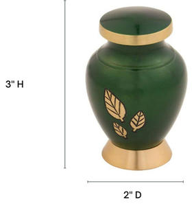 Modernas Urnas de Cremación de Mascotas de Lujo para Cenizas de Perros, Urnas de Acero Inoxidable Hechas a Mano - Product Image 2