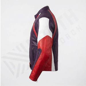 Chaqueta de Motocicleta para Hombre, Cuero Genuino, Hecha a Medida, Chaquetas de Moto, Las Mejores Chaquetas para Motociclistas, Equipo de Protección - Product Image 3