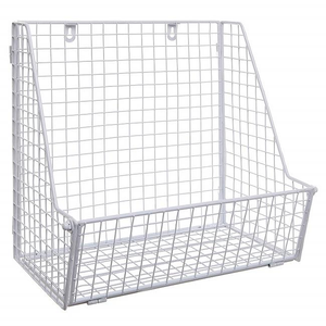 Panier mural rectangulaire de style indien, panier décoratif en métal pour la cuisine, excellente qualité, best-seller, panier mural élégant - Product Image 3