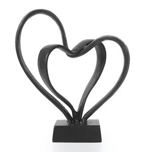 Premium Quality Metal <b>Heart</b> Table Centerpiece For Event Decoration And Elegant Dining Table Arrangement - Product Image 6