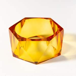 Brazalete de Acrílico de Calidad Increíble, Brazalete de Resina Transparente, Brazaletes para Mujer, Uso en Fiestas, Acrílicos Hechos a Mano, Brazalete Transparente - Product Image 5