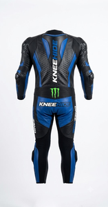 Traje de Carreras MotoCP de Cuero Genuino Premium de Una Pieza con Protectores y Joroba para Días de Pista - Product Image 2