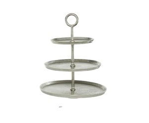 Soporte para pastel de boda elegante Ultra brillante 2024, soporte para pastel de 3 niveles metálico de alta calidad, soporte creativo moderno para pastel y pasteles - Product Image 2