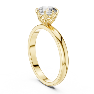 Anillo de Diamante Moissanita de Plata de Ley 925 a Precio de Fábrica, Proveedor de Joyería de Compromiso al por Mayor - Product Image 3