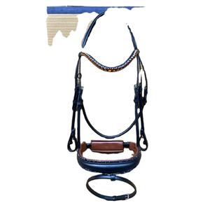 Brida de caballo anatómica ecuestre de alta calidad para montar y competir Logotipo personalizado Estilos De rienda de saltos occidentales y de caballos - Product Image 1