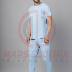 Crew Neck Solid Color Breathable And Quick Dry Men Summer <b>Tracksuit</b> Set Wholesale Rate New Style Summer <b>Tracksuit</b> for Men - Product Image 3