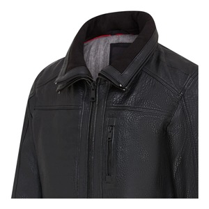 Chaqueta de Motociclista de Cuero Genuino Premium para Hombre, Ropa Exterior Vintage para Motociclismo, Servicio de Muestras de Fábrica OEM ODM Disponible - Product Image 2