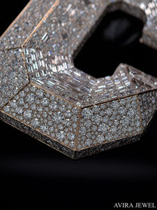 Pendentif Hip Hop Iced Out en Argent Massif 925 Plaqué Or Jaune, Breloque Étoile Rotative en Diamant Moissanite, Bijou Unisexe pour Fête - Product Image 4