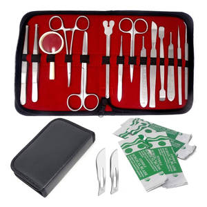Kit de disección avanzado de 18 piezas, juego de disección profesional para laboratorio de biología y anatomía, mango de cuchillo para estudiantes, cuchillas intercambiables - Product Image 1