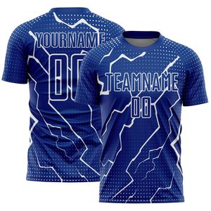 Tenues de football pour hommes 100% polyester, design uni avec logo d'équipe sur les maillots et les shorts, style décontracté, vêtements de football - Product Image 2