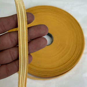 New Design <b>Gold</b> Metallic Braid Ceremonial Uniform Lace <b>Trim</b> Mylar Wire Galloon Woven Garment Braid Custom Made Wholesale OEM - Product Image 1