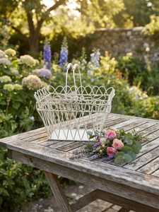 Premium Design Eco-Friendly Metal Iron <b>Hamper</b> <b>Basket</b> with Modern Finished <b>for</b> Food Storage Decor and Multifunction Organization - Product Image 3