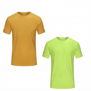 Camiseta de Fútbol Personalizada de Verano para Hombre, al por Mayor, de Moda, Calidad Premium, Cuello Redondo, Manga Corta, 100% Poliéster, Tejido de Malla, Secado Rápido - Product Image 1