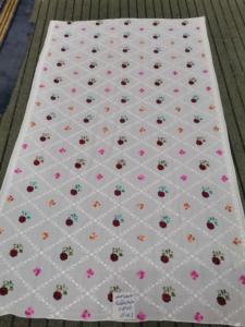 Hiyab de Algodón Voile para Mujer, con Bordado Floral y Pedrería, Ligero, Transpirable, para Uso Diario en Verano, Proveedor Mayorista - Product Image 3