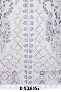 Conjunto Indo-Occidental de Diseño Floral Pastel para Hombre, con Tela TR Lachko y Adornos de Cuentas - Product Image 2