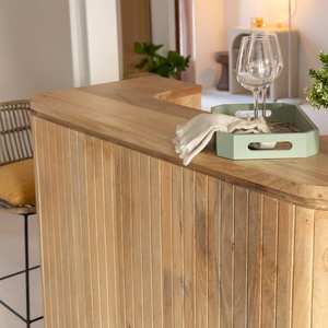 Mueble bar de madera de mango Vandana Prime Flux - Product Image 4