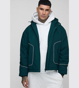 Chaqueta de Hombre de Poliéster y Algodón, Grosor Estándar, Exterior de Seda, Cómoda y Duradera - Product Image 3