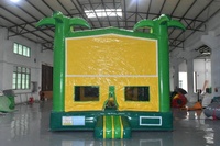 Château gonflable de jungle de 13x13ft pour le videur gonflable de jungle d'enfants et d'adultes
