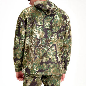 Sweats à capuche personnalisés 100% coton pour hommes, streetwear de haute qualité, texture jungle, imprimé camouflage, poids lourd, surdimensionnés, sweats à capuche personnalisés OEM - Product Image 2